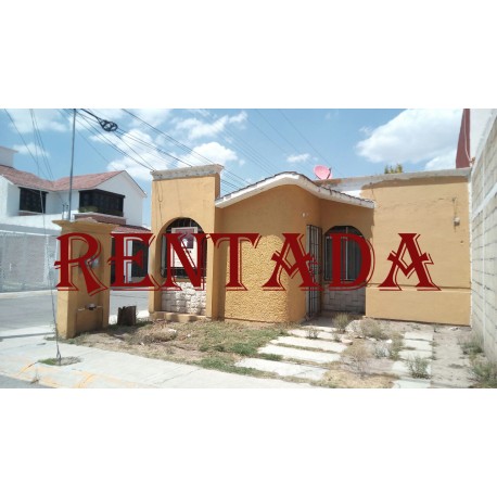 "Se renta hermosa casa amueblada en Real de San Francisco al sur de Pachuca, Hidalgo"