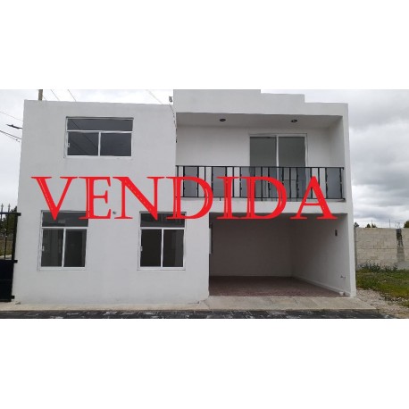 Se vende Bonita casa en Emiliano Zapata Hgo, a 15 minutos de la zona industrial de Cd Sahagun Hgo.